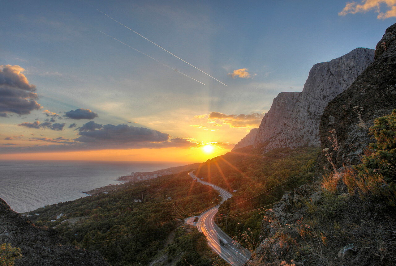 Серпантин море